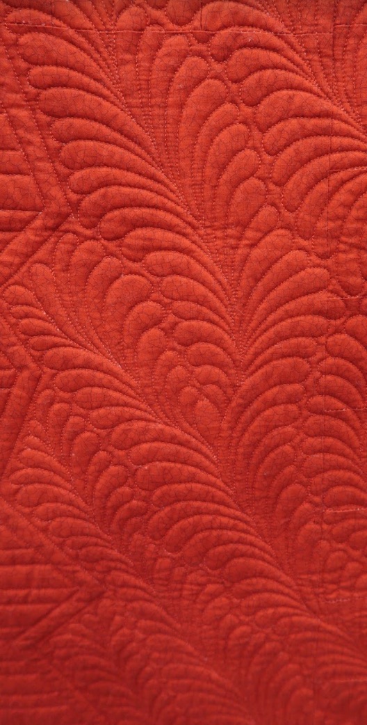 "Red Crosses" by Victoria Findlay Wolfe - Detail 3